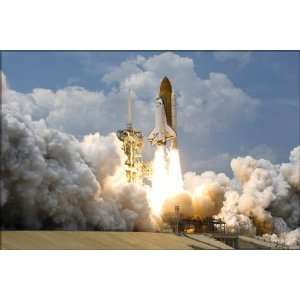  Space Shuttle Atlantis Lifts Off   24x36 Poster 