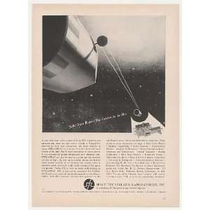  1963 STL Space Technology Lab STELATRAC Radar Print Ad 