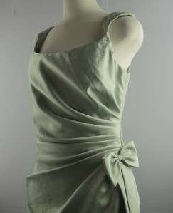 New Da Vinci Celadon Green Gown Prom Bridesmaid Sample Dress size 14 