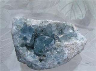 This is top quality celestite from Madagascar. The sparkle of these 