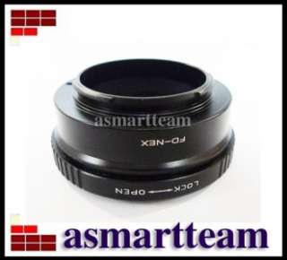 Canon FD Lens to Sony NEX 3 NEX 5 E Mount Adaptor  