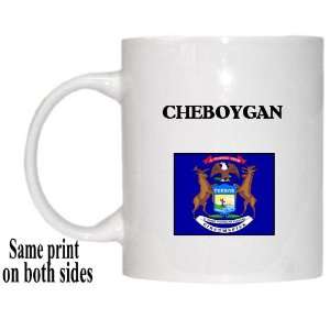  US State Flag   CHEBOYGAN, Michigan (MI) Mug Everything 