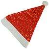   Christmas Xmas Plush Santa Claus Hat Snowflakes Four Design Red 6976