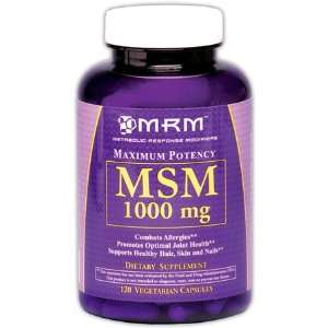  MetabolicResponseModifier MSM 1000mg 120 vcaps Health 