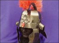 Gun Metal Centurian Helmet