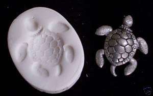 SEA TURTLE ~ CNS polymer clay mold Sculpey Fimo Cernit  