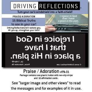 Praise / Adoration, Biblical affirmations with scripture reference to 