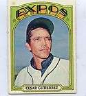 1972 Topps Set Break 743 Cesar Gutierrez NR MINT  