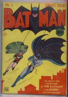 Batman 1940 issue 1 Golden Age DC CGC 4.5  
