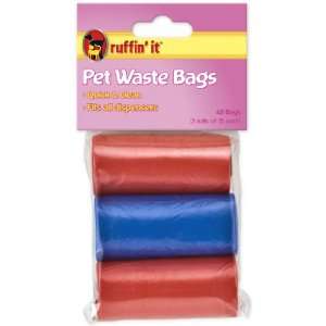  3 pack   Ruffin It Waste Bag Refill Rolls   Colored Pet 
