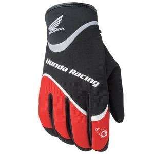  Joe Rocket Honda Crew Gloves   Small/Red/Black Automotive