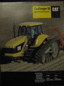 Caterpillar Cat Challenger 55 Tractor Brochure 1997  