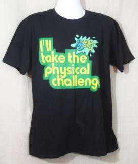 Nickelodeon T Shirt Double Dare Physical Challenge L  
