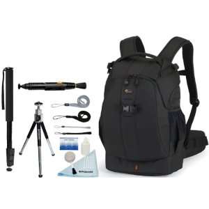  400 Backpack (Black) + Accessory Kit for Sony Alpha SLT A55V/A55VL 