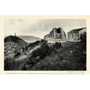  1925 Print Lick Observatory Cerro San Cristobal Chile 