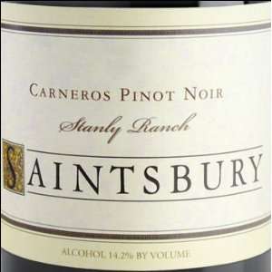  2008 Saintsbury Stanly Ranch Carneros Pinot Noir 750ml 