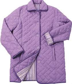Soft Quilted Jacket Spring Violet Lrg 4X Plus Size NIP  