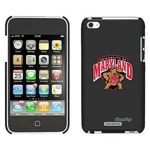   Maryland Mascot top on iPod Touch 4 Gumdrop Air Shell Case