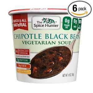 The Spice Hunter Chipotle Black Bean, Veg Soup Cup, 1.8 Ounce (Pack of 
