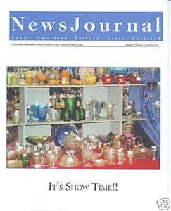 Early American Pattern Glass Society NewsJournal 9 1  