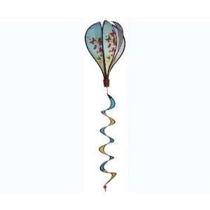   & Kinetic Hot Air Balloon, 26 in Curlie Tail, 6 Colorful Panel