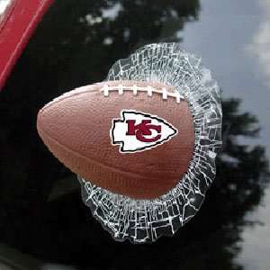  Kansas City Chiefs NFL Shatter Ball Window Decal Sports 