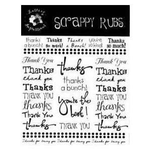  THANK YOU   BLACK SCRAPPY RUBS (ACCESSORY) Electronics