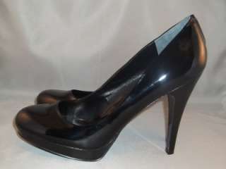 New Nine West Smoochme Black High Heel Shoe Size 11  
