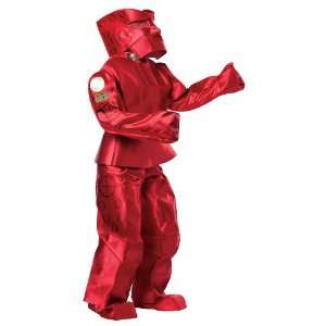  Adult Red Rockem Sockem Robots Costume 