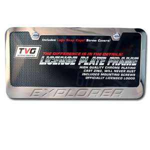    Ford Explorer OEM Chrome plating License Frame Automotive