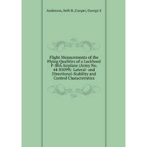   and Control Characteristics Seth B.,Cooper, George E Anderson Books