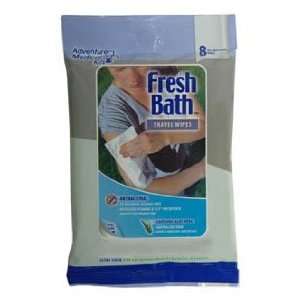  Fresh Bath Wipes Travel Size   8 Pack