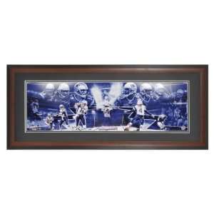  New England Patriots   Snow Game 2003   Framed Panoramic 