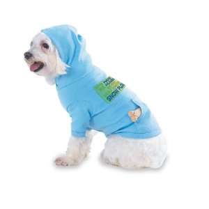   Snow Plow Hooded (Hoody) T Shirt with pocket for your Dog or Cat Size