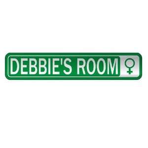   DEBBIE S ROOM  STREET SIGN NAME