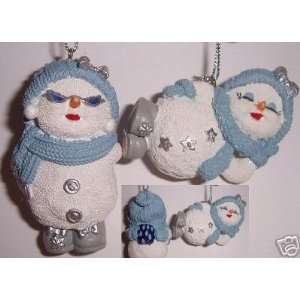 Snow Buddies 2 Ornaments   Artica & Crystal