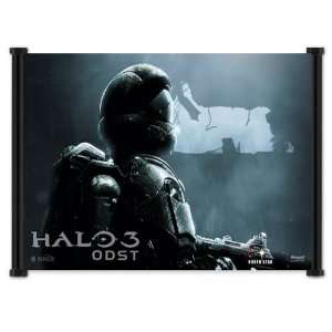  Halo 3 ODST Game Fabric Wall Scroll Poster (24x15 
