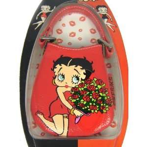  Betty Boop Cell Phone Pouch Purse   Red Roses by GNJ 