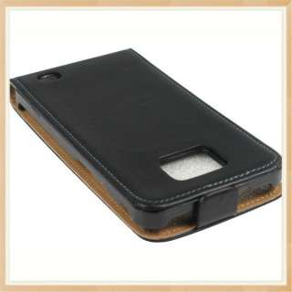 Slim Leather Flip Case Cover for Samsung i9100 Galaxy S2 High Quality 