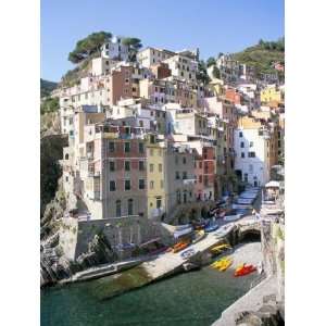 Village of Riomaggiore, Cinque Terre, Unesco World Heritage Site 
