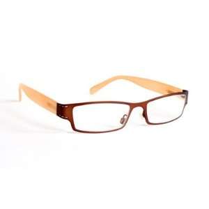  Cinzia Designs Frost 1 Rust/Peach Reading Glasses 2.25 