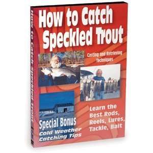  Bennett DVD How To Catch Speckled Trout and Tie Fishing 
