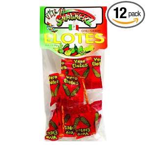 Snackerz Elote Pops, 3 Ounce Packages (Pack of 12)  
