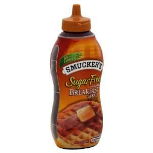 Smuckers, Syrup Sf, 14.5 Ounce (12 Pack)  Grocery 