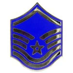  U.S. Air Force E7 Master Sergeant Pin 1 7/16 Arts 