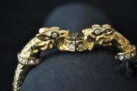 CC SKYE Ferris Jaguar 18kt Gold bracelet w/gift box NWT  