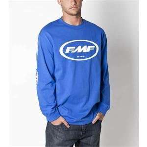 FMF Apparel Oil Slick Long Sleeve T Shirt   Medium/Royal 