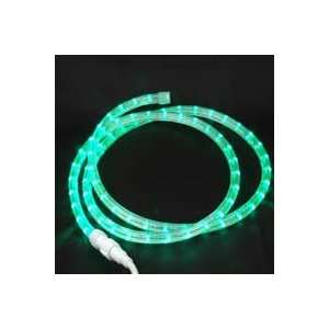  Green LED Custom Rope Light Kit 1/2 2 Wire 120v Kitchen 