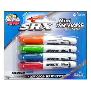  The Board Dudes Dry Erase Pen Mini Medium Point 4 pc (3 