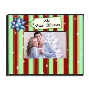  Personalized Stripes Christmas Frames